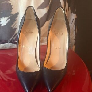 *Genuine* Christian Louboutin Classic Black Heels